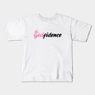 Confidence Godfidence Kids T-Shirt